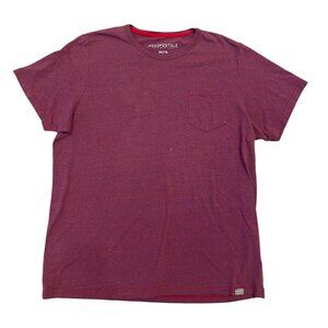 Aeropostale pocket tee crew neck heathered XXL short sleeve Aero NY